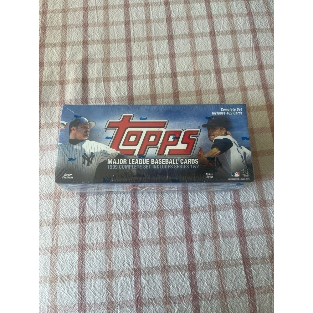 1999 TOPPS BASEBALL COMPLETE SET SERIES 1 & 2 FACTORY SEALED